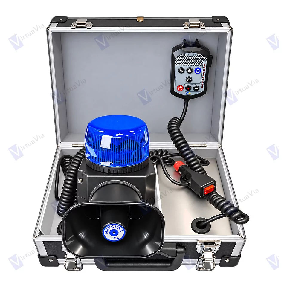 Ensemble Portatif d’Alerte EPA version gyrophare bleu